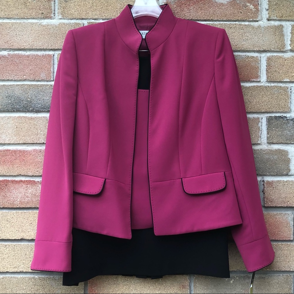 New!! Magenta 3 piece Suit!